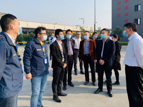 國家郵政局副局長劉君蒞臨德邦快遞視察督導旺季服務保障工作
