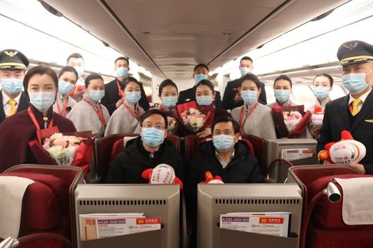 海南航空2021年元旦迎送航班及慰問(wèn)活動(dòng)順利舉行