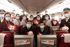  圖：中國(guó)民航局黨組書(shū)記、局長(zhǎng)馮正霖、海南省海航集團(tuán)聯(lián)合工作組組長(zhǎng)、集