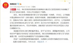公司按照原計(jì)劃正常安排B20AL夢(mèng)之羽飛機(jī)（B787）執(zhí)行HU7257/8航班任務(wù)
-國(guó)際物流