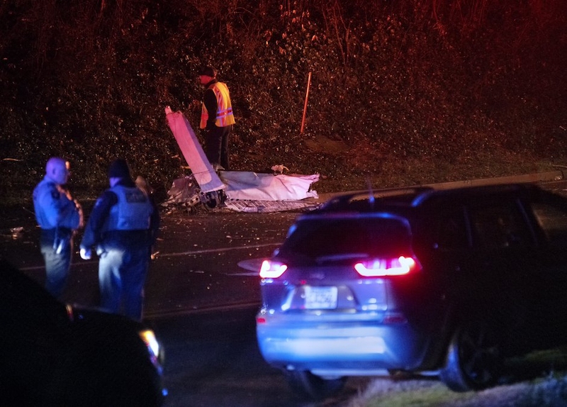 美國佐治亞州一小型客機(jī)墜毀 造成3人死亡