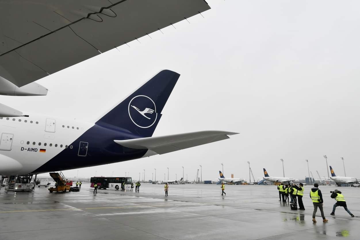 視頻：漢莎航空又一架A380封存