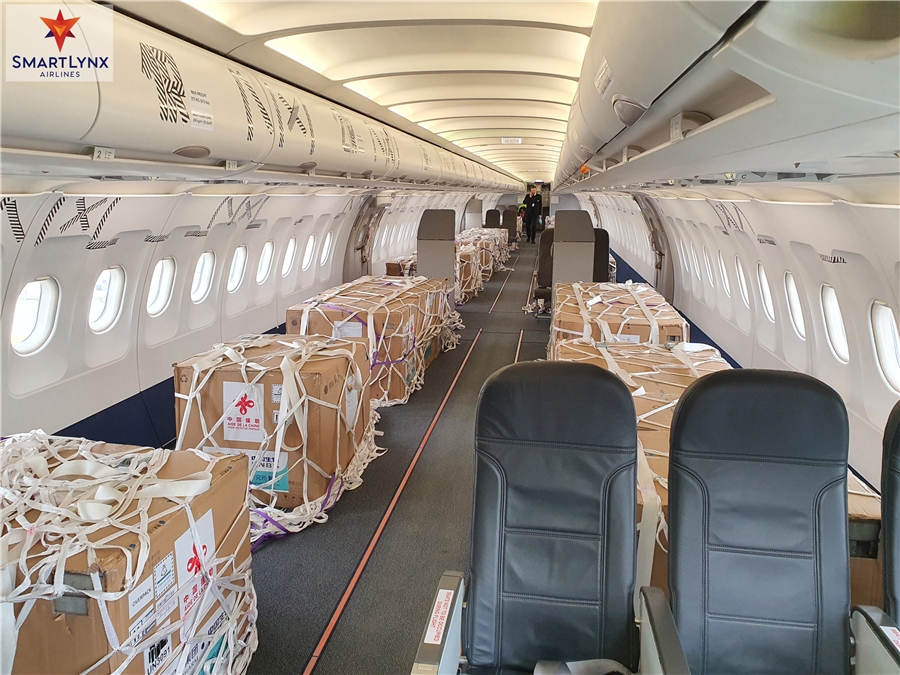 山貓航空改裝兩排擠客A321，助力新冠疫苗運輸